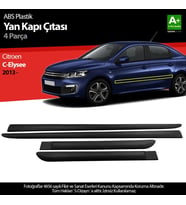 Citroen C-Elysee ABS Plastik Yan Kapı Koruma Çıtası 2013 Üzeri A+ Kalite