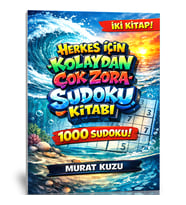 Herkes İçin Kolaydan Zora Sudoku Kitap Seti