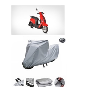 Asya Scooturk-100  Su Geçirmez Motosiklet Brandası ARKA ÇANTA UYUMLU