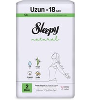 Natural Ultra Hassas Hijyenik Ped Uzun 18 Adet