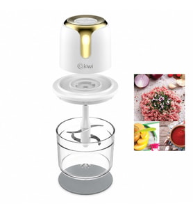 USB TO TYPE-C ŞARJLI MİNİ 3 BIÇAKLI GOLD BLENDER RONDO GIDA DOĞRAYICI 1.2LT=MİKA KRİSTAL HAZNE KC-8221 (5343)