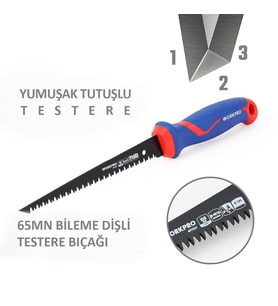 WORKPRO WP215017 150mm Hızlı Kesim Profesyonel BI-METAL Alçıpan Testeresi