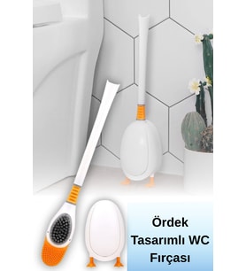 Ördek Görünümlü Tuvalet Fırçası Sevimli Tasarımıyla Hijyenik Temizlik Sağlayan Pratik Fırça