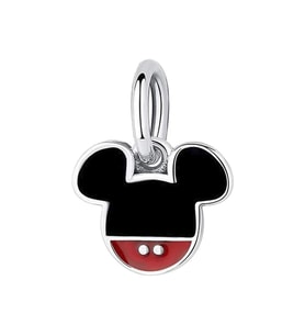 Nur Silver Mickey Mouse Gümüş Charm NUR-BL00091