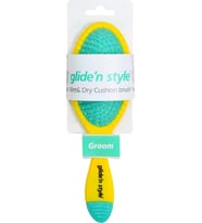 Gliden'n Style Gliıde N Style Islak- Kuru Açma Tarama Fırçası (Sarı-Yeşil)