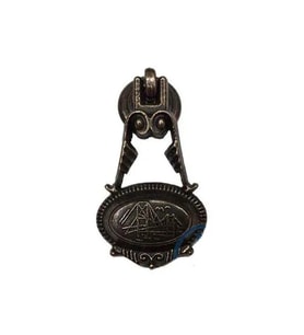 Dekoratif Zamak Sarkaç Küçük Kulp - 30x63mm, Eskitme, 1 Adet