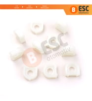 10 Adet Cam Kriko İndirme Kaldırma Mekanizma Kablo Ucu Halat Dübeli Tip BCP001