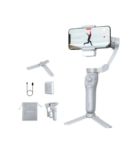 Prizma L7C Pro Plus 3 Katlanabilir Gimbal Işıklı Selfie Çubuğu