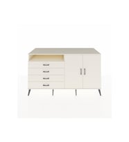 Kronos Konsol 3 Raflı 4 Çekmeceli 2 Kapaklı 176x59x99 Aytaşı-Aytaşı