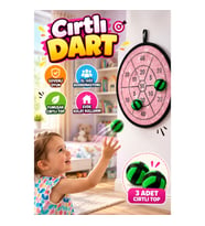 Cırtlı Dart Oyunu Çocuklar İçin Güvenli Hedef Atış Eğlencesi