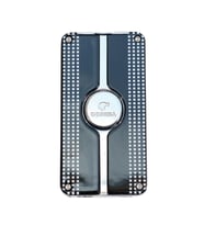 Cohiba 3 Torch Pürmüz Delicili Siyah Beyaz Nokta Desenli Metal Puro Çakmağı