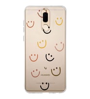 Huawei Mate 10 Lite Uyumlu Baskılı Yumuşak Silikon Şeffaf Telefon Kılıfı