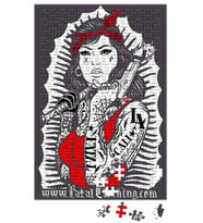 Indigena Kızıl Dereli Kız Puzzle 240 Parça Yapboz
