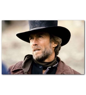 Cakatablo Clint Eastwood Soluk Yüzlü Adam MDF Tablo