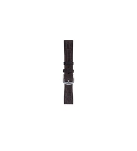 Fro LW38-43 20 mm Hakiki Deri İguana Kahve Kordon Silver Toka