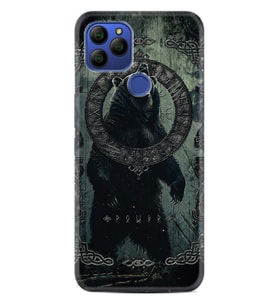 GM 21 Pro Kılıf HD Resim Baskılı Power Bear StKd -007