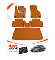 HONDA CİVİC-FD6-SEDAN (2006-2011) Uyumlu EVA Oto Paspas Bagaj Paspası Dahil Taba