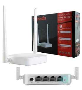 Tenda N301 4 Port 300 Mbps Router Ap Repeater Sinyal Güçlendirici Router