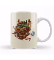 Howl's Moving Castle Howl's Castle Kupa Bardak Porselen