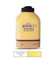ARTDECO 070L-3032 AKRİLİK BOYA 500 ML. KANARYA SARISI