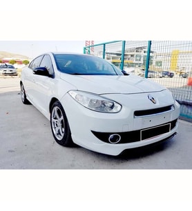 Renault Fluence Makyajsız Kasa Ön Ek Mat Siyah Plastik Karlık 2009-2012