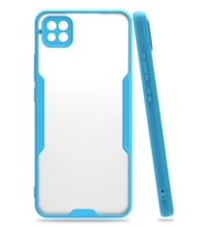 Newface Xiaomi Redmi 9C Kılıf Platin Silikon - Mavi