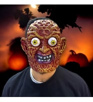 VIP HALLOWEEN MASK VIP CADILAR BAYRAMI FREDDY KRUEGER KORKU MASKESİ  PARTİ MASKESİ THE MASK