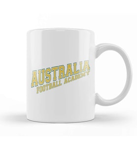 Australia Academy World Football Championship Kupa Bardak Porselen