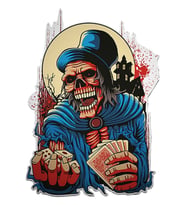 Kurukafa Kuru Kafa Poker Oyun Araba Sticker