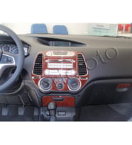 Meriç® Hyundai i20 Ön Torpido Kaplama Maun 11 Parça 2009-2012 (Maun)