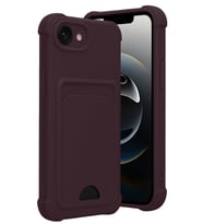Pilelistore   Apple iPhone 16E Kelvin Kartvizitli Silikon - Derin Mor