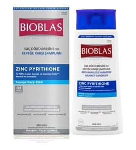 Bioblas Saç Dökülmesine Karşı Kepeğe Karşı Şampuan (Zinc Pyrition) 360 Ml