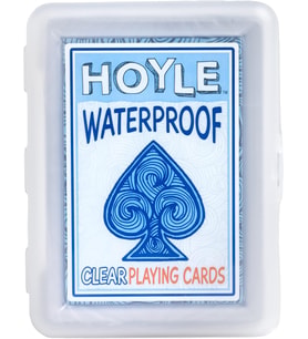 Hoyle Clear Suya Dayanıklı Oyun İskambil Kartı