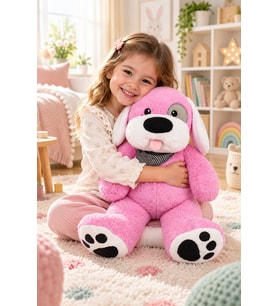 Pandamke Karizmatik Korsan Köpek (%100 yerli ) (Pembe)