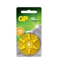 GP ZA10 1.4V Düğme Kulaklık Pili 6'lı Paket