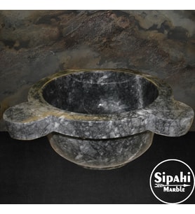 Sipahi Marble Bursa Siyah Düz Kurna