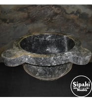 Sipahi Marble Bursa Siyah Düz Kurna