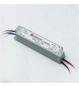 Mervesan MSD-35-700 Ma 9-48 Volt LED Trafosu (Siyah)