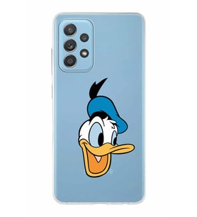 Samsung Galaxy A52s  Kapak Donald Duck Tasarımlı Şeffaf Silikon Kılıf
