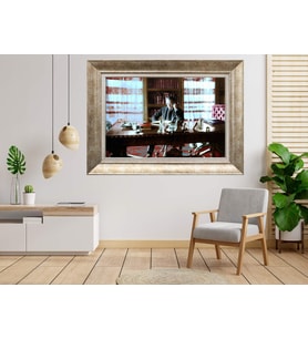 Gümüş Çerçeveli Tablo nb515