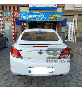  Opel Insignia Bagaj Üstü Spoiler Bagaj Çıtası Piano Black