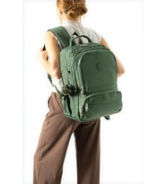 Ortaokul Lise Üniversite Okul Sırt Çantası Unisex 40*30 Cm Su İtici Hafif Klinkır Kumaş Çok Cepli 3M