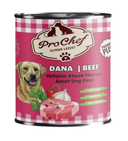 ProChef 24 Adet Premium Plus Yetişkin Köpek Maması  415 Gr Dana Etli Konserve Yaş Mama