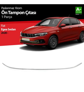 Fiat Egea Uyumlu Sedan Krom Ön Tampon Çıtası 2020 Üzeri