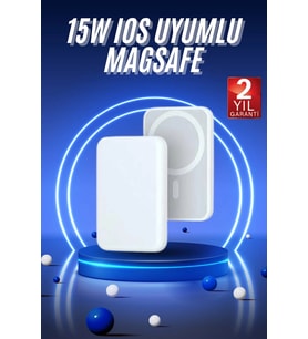 Magsafe Battery Pack Powerbank Kablosuz Şarj 5.000 Mah