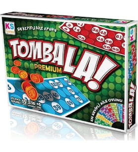 16 KARTLI PREMIUM TOMBALA 1.KALİTE TOMBALA OYUNU YILBAŞI GECESİ OYUNLARI KUTU OYUNLARI  TOMBALA