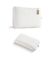 Visco Ortopedik Boyun Destekli Büyük Tombul Yastık, 60x40x16 Cm, Beyaz