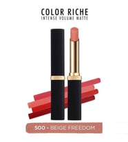 L'Oreal Paris Color Riche Intense Volume Matte Ruj - 500 Beige Freedom