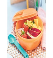 Tupperware 600Ml. Kaşıklı Salata Kabı