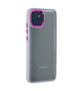 Galaxy A03 Kılıf Dora Kapak - Lila